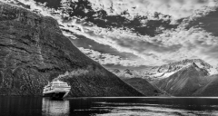 Trollfjord Arriving at Urke by Grant Timms - MP 1st